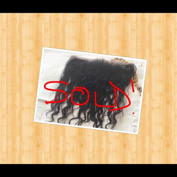 14” Brazilian Loose Wave Frontal Hair Extensions - Picture 1 of 4